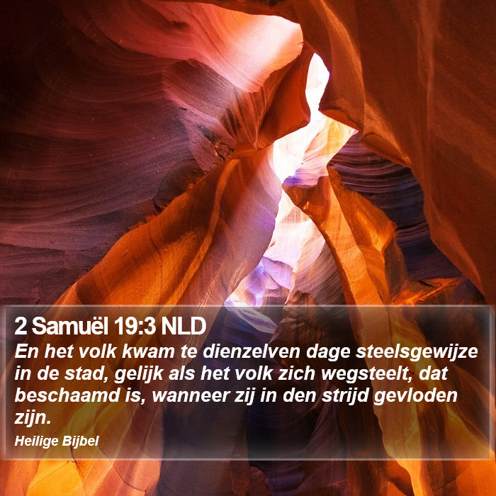 2 Samuël 19:3 NLD Bible Study