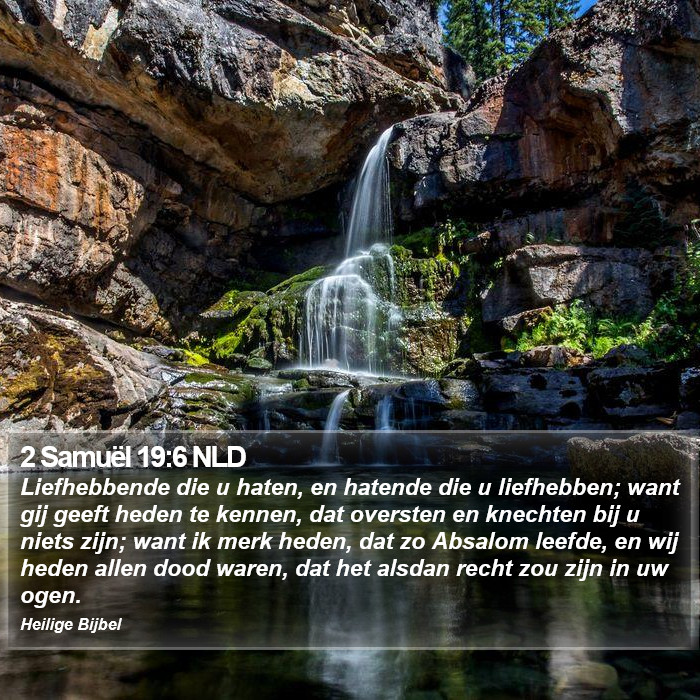 2 Samuël 19:6 NLD Bible Study