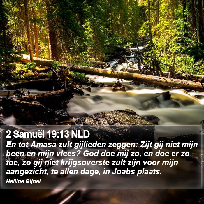 2 Samuël 19:13 NLD Bible Study