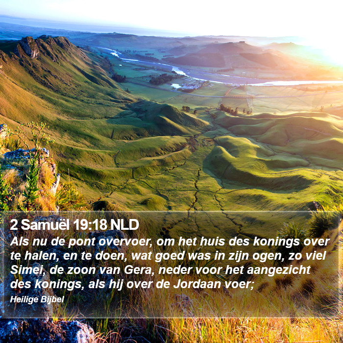 2 Samuël 19:18 NLD Bible Study