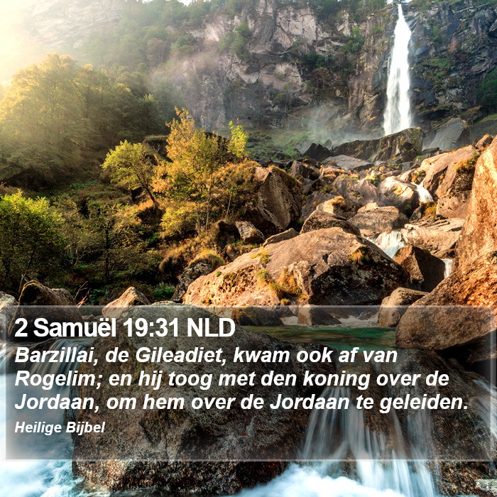 2 Samuël 19:31 NLD Bible Study