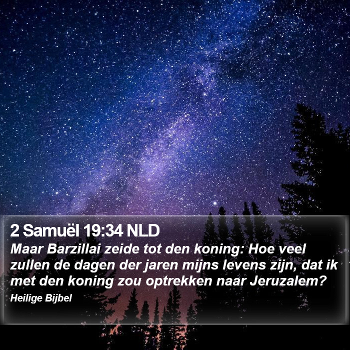 2 Samuël 19:34 NLD Bible Study
