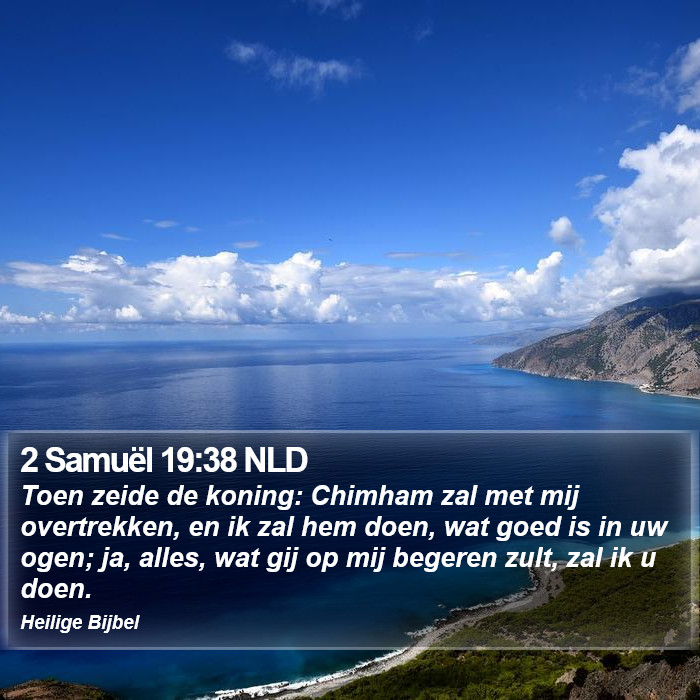 2 Samuël 19:38 NLD Bible Study