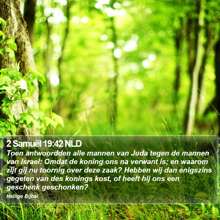 2 Samuël 19:42 NLD Bible Study