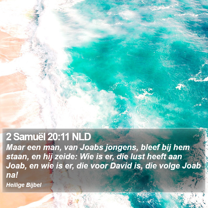 2 Samuël 20:11 NLD Bible Study