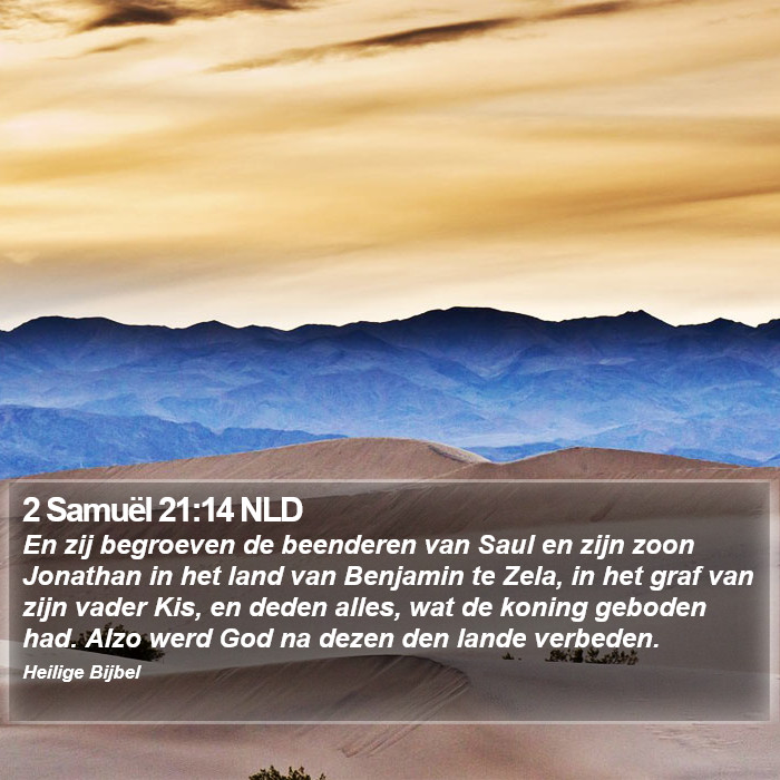 2 Samuël 21:14 NLD Bible Study