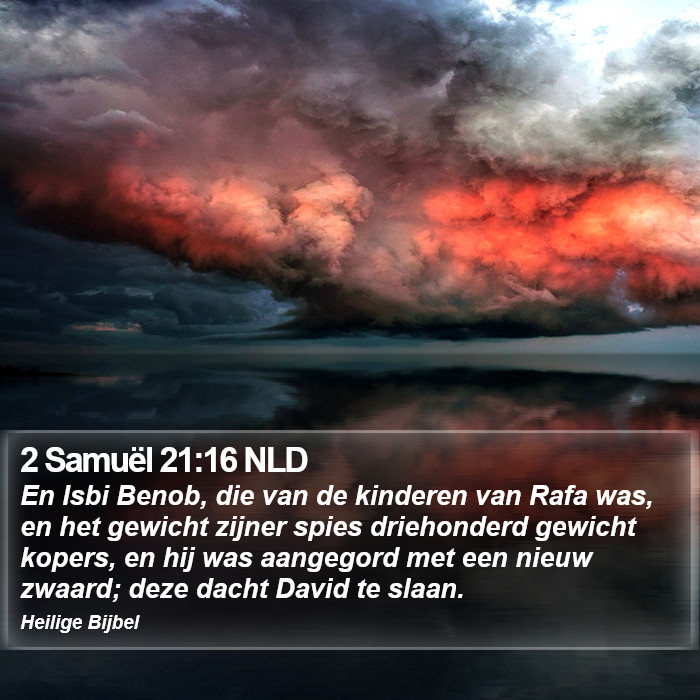 2 Samuël 21:16 NLD Bible Study