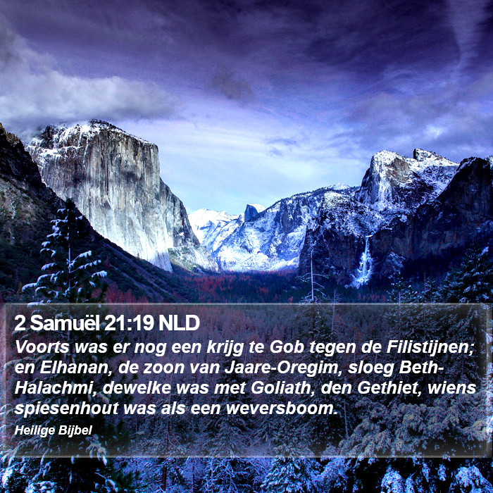 2 Samuël 21:19 NLD Bible Study