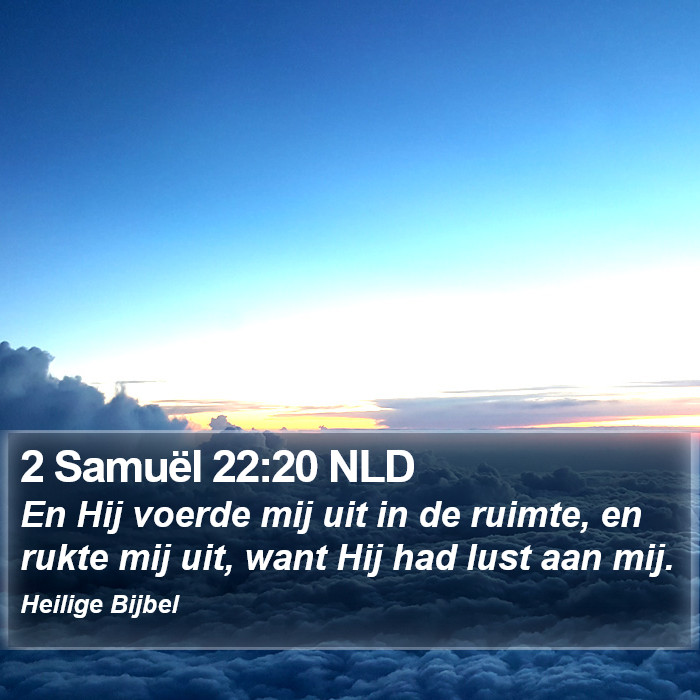 2 Samuël 22:20 NLD Bible Study