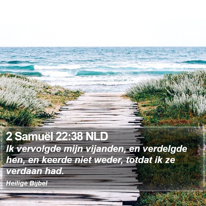 2 Samuël 22:38 NLD Bible Study