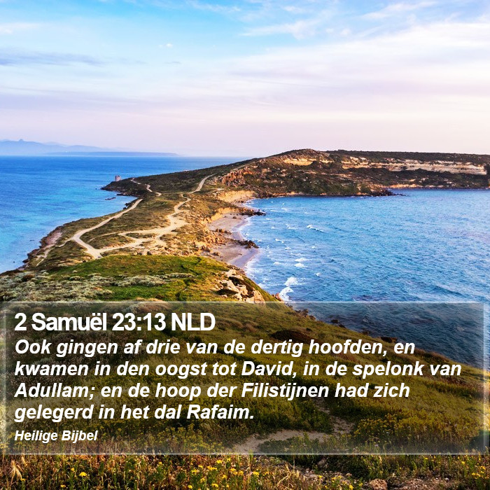 2 Samuël 23:13 NLD Bible Study