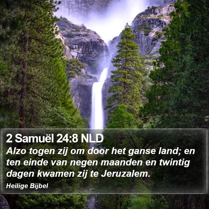 2 Samuël 24:8 NLD Bible Study