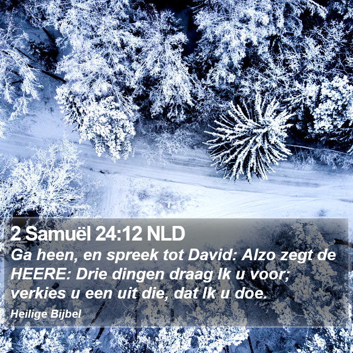 2 Samuël 24:12 NLD Bible Study