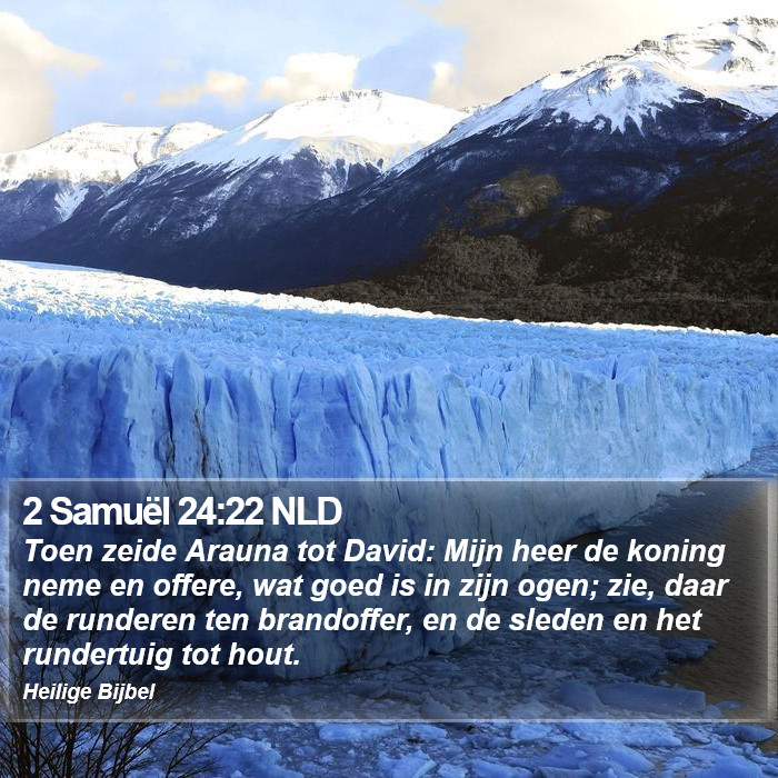 2 Samuël 24:22 NLD Bible Study