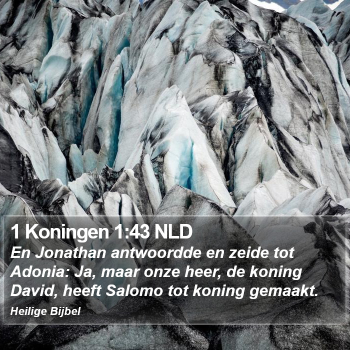 1 Koningen 1:43 NLD Bible Study