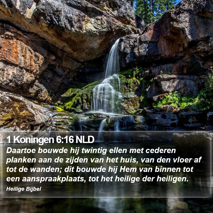 1 Koningen 6:16 NLD Bible Study
