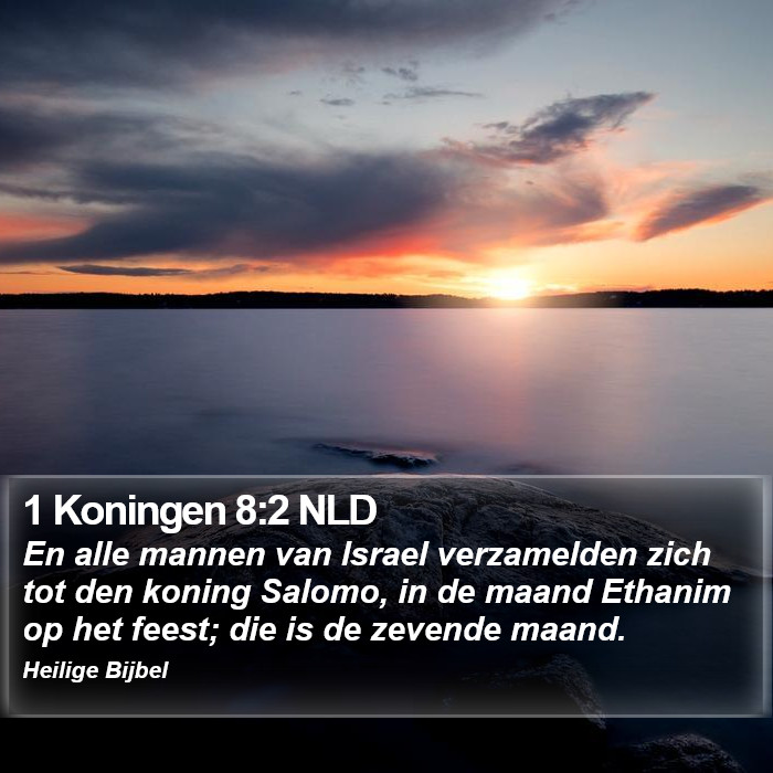 1 Koningen 8:2 NLD Bible Study