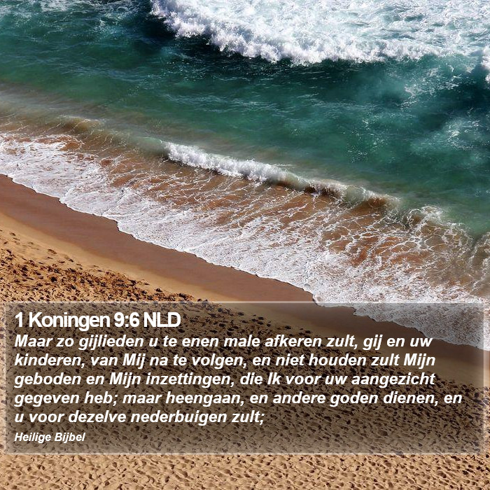 1 Koningen 9:6 NLD Bible Study