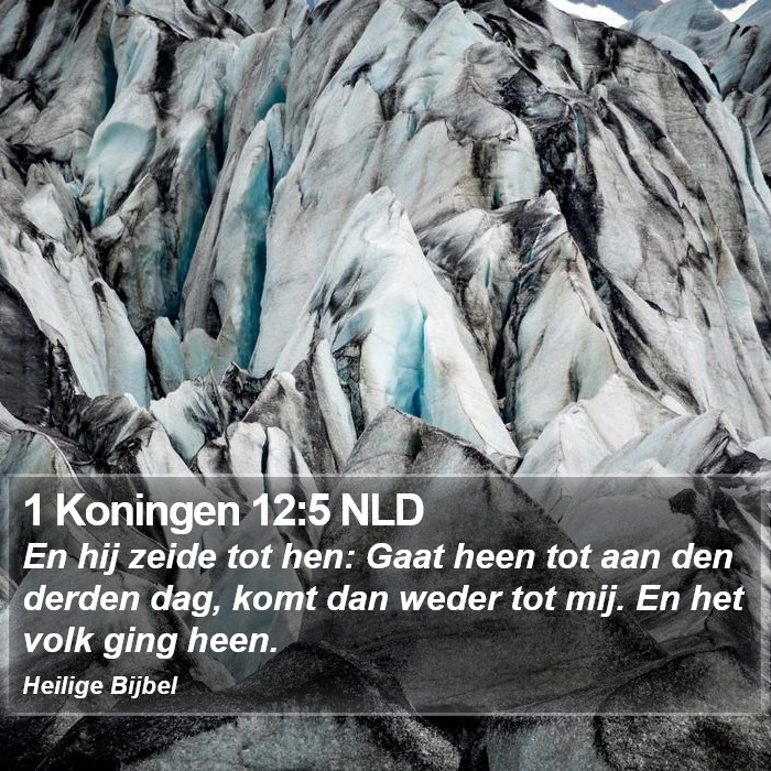 1 Koningen 12:5 NLD Bible Study