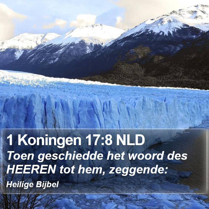 1 Koningen 17:8 NLD Bible Study