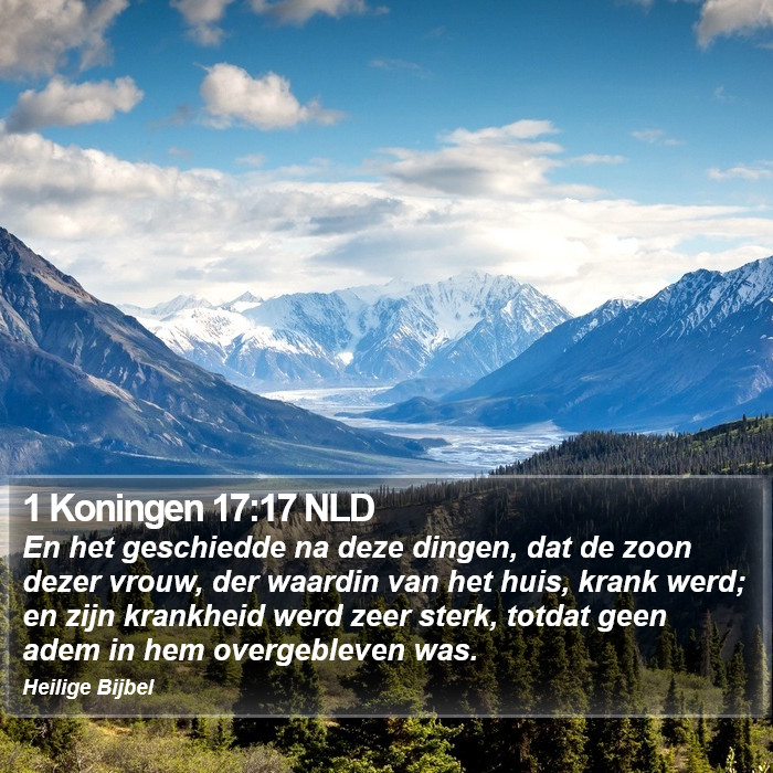 1 Koningen 17:17 NLD Bible Study