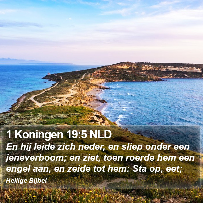 1 Koningen 19:5 NLD Bible Study