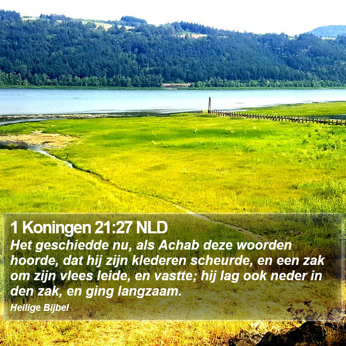 1 Koningen 21:27 NLD Bible Study