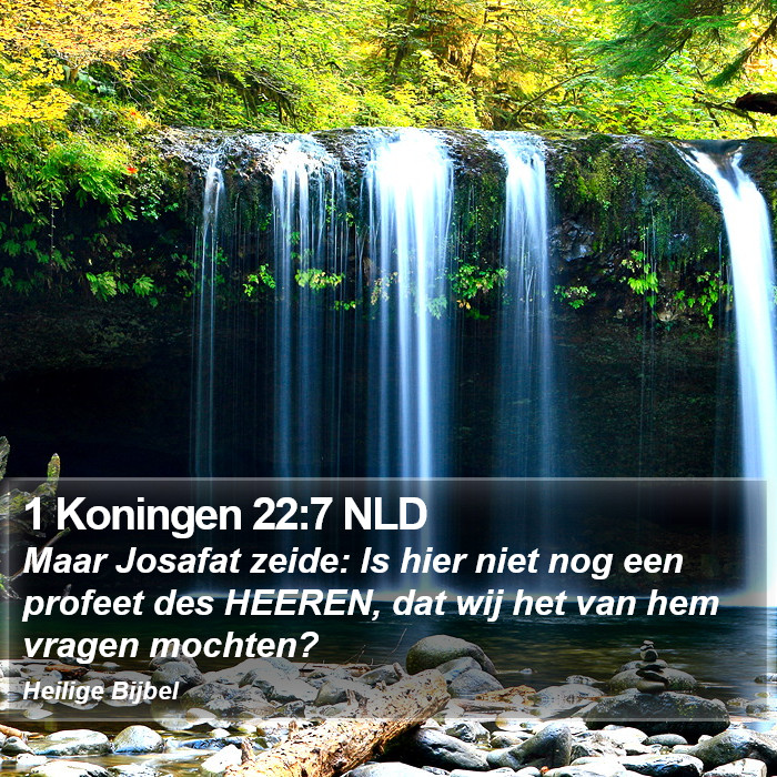 1 Koningen 22:7 NLD Bible Study