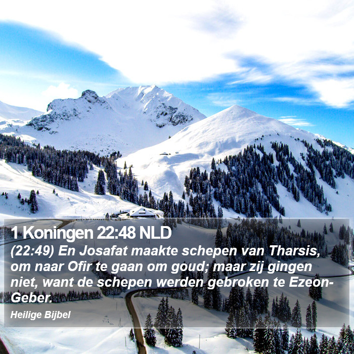 1 Koningen 22:48 NLD Bible Study