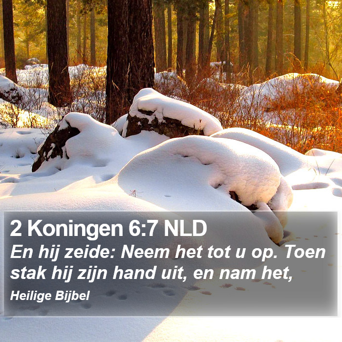 2 Koningen 6:7 NLD Bible Study