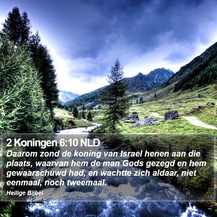 2 Koningen 6:10 NLD Bible Study
