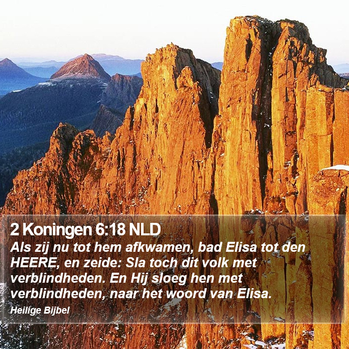 2 Koningen 6:18 NLD Bible Study