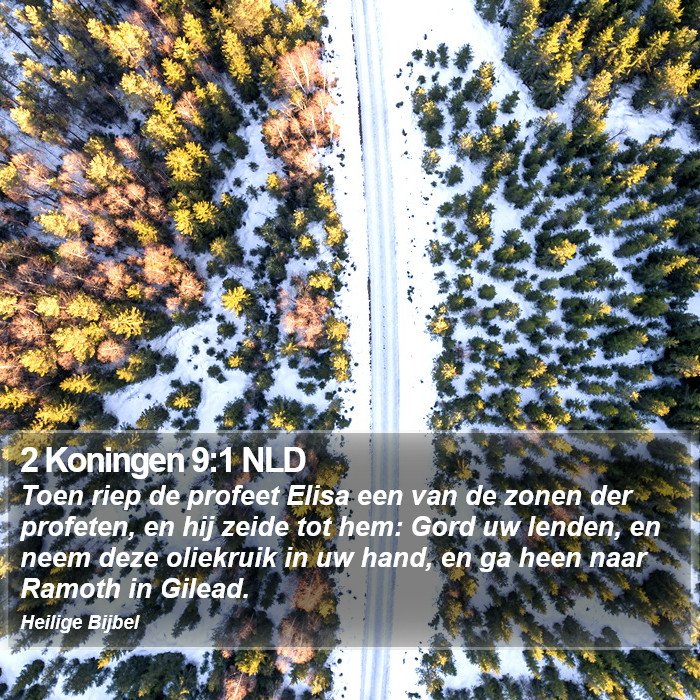 2 Koningen 9:1 NLD Bible Study