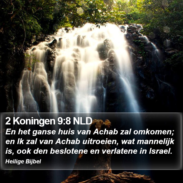 2 Koningen 9:8 NLD Bible Study