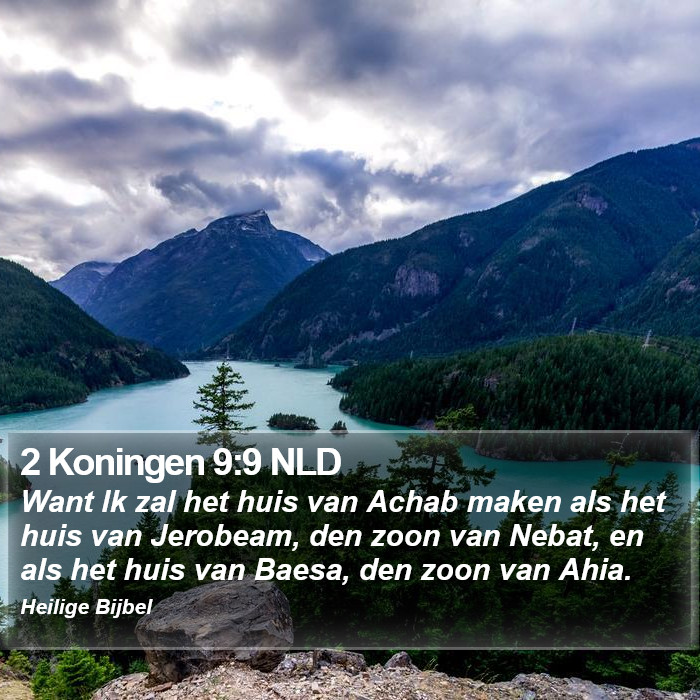 2 Koningen 9:9 NLD Bible Study