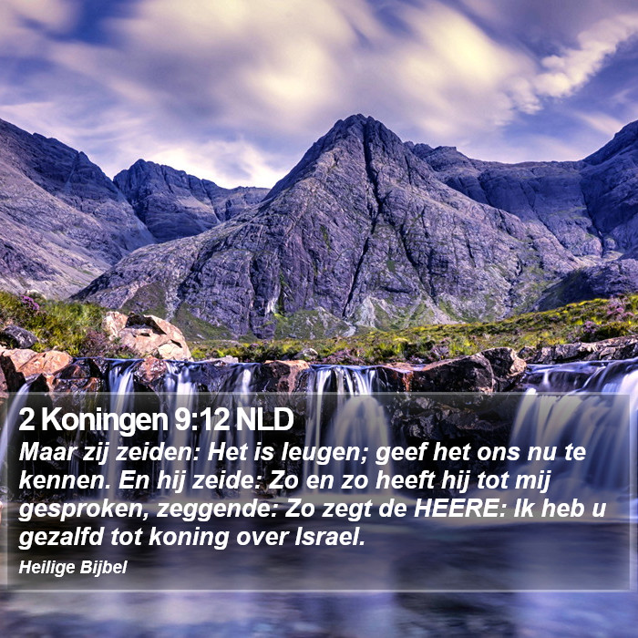 2 Koningen 9:12 NLD Bible Study