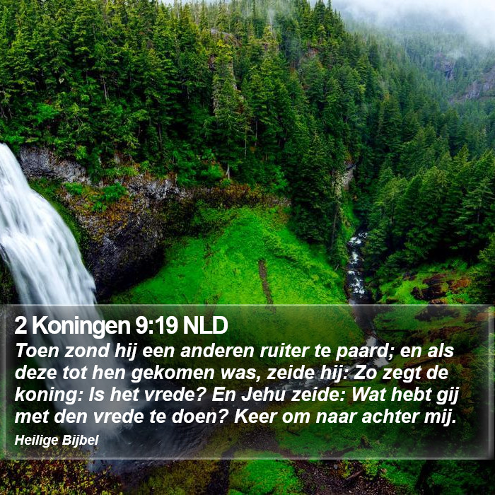 2 Koningen 9:19 NLD Bible Study