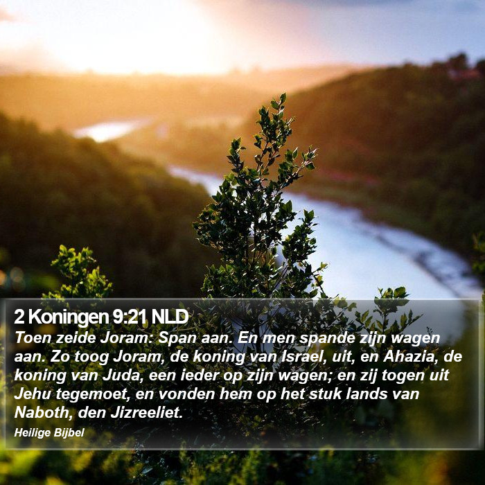 2 Koningen 9:21 NLD Bible Study