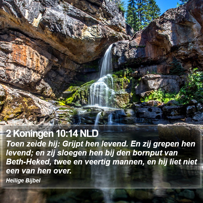 2 Koningen 10:14 NLD Bible Study