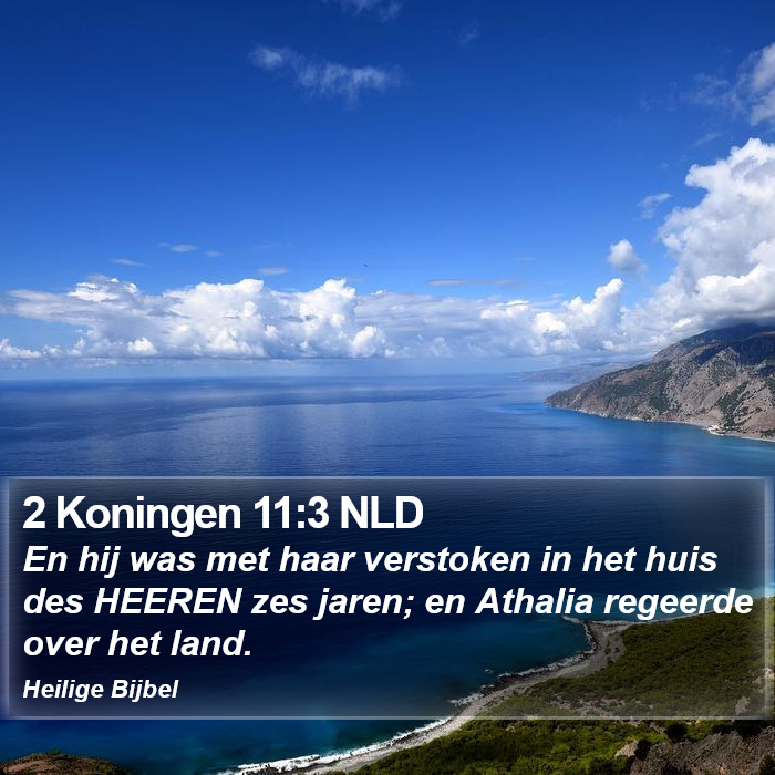 2 Koningen 11:3 NLD Bible Study