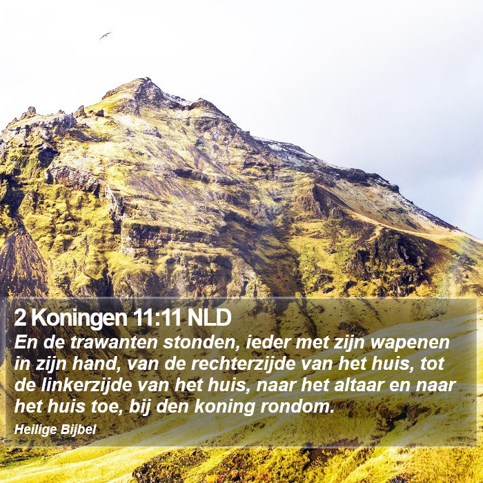 2 Koningen 11:11 NLD Bible Study