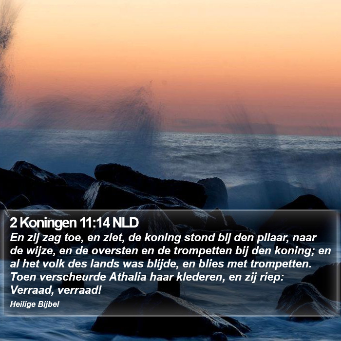 2 Koningen 11:14 NLD Bible Study
