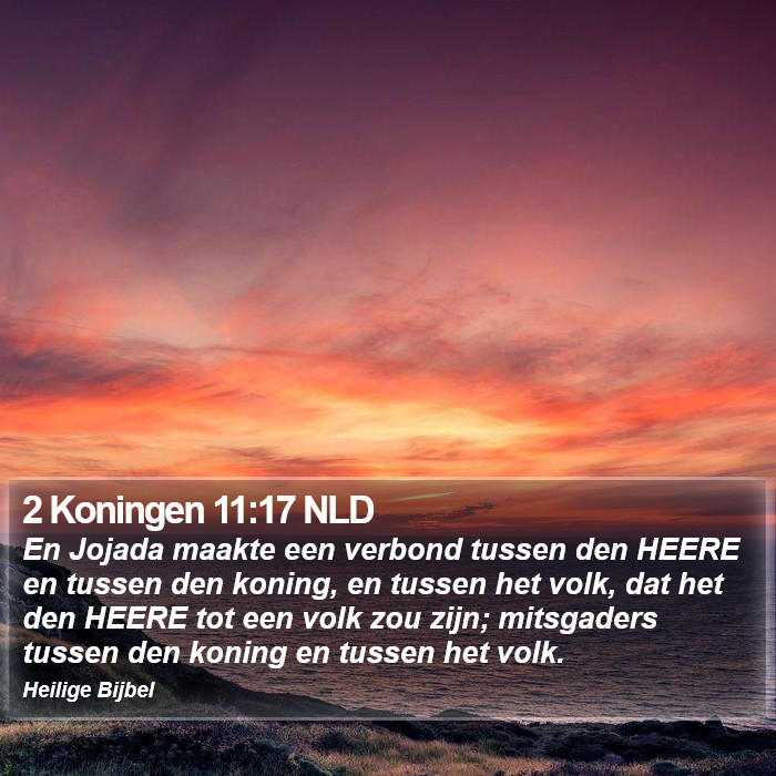 2 Koningen 11:17 NLD Bible Study