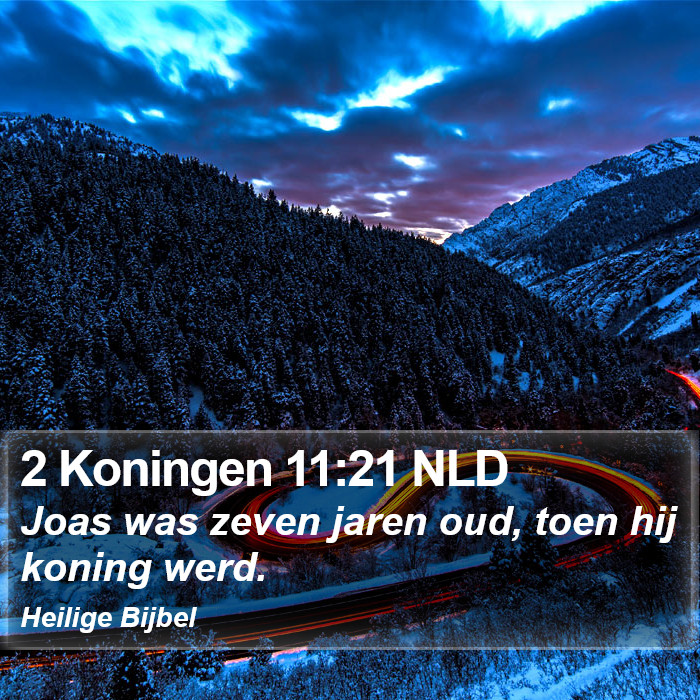 2 Koningen 11:21 NLD Bible Study