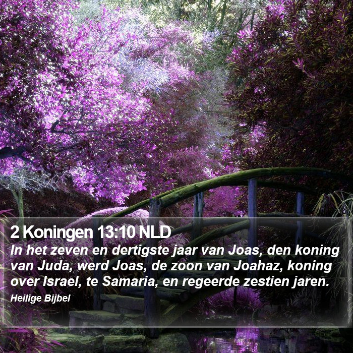 2 Koningen 13:10 NLD Bible Study