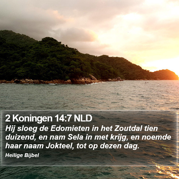 2 Koningen 14:7 NLD Bible Study