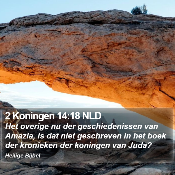 2 Koningen 14:18 NLD Bible Study