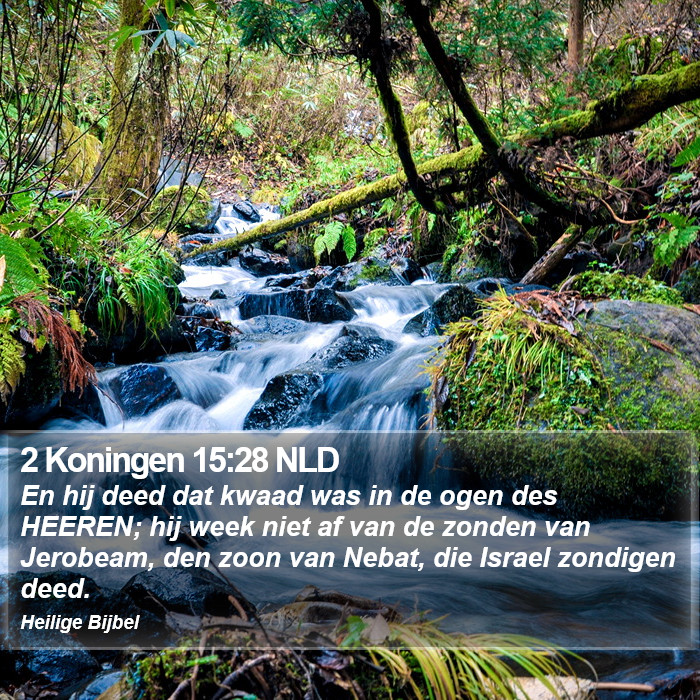 2 Koningen 15:28 NLD Bible Study