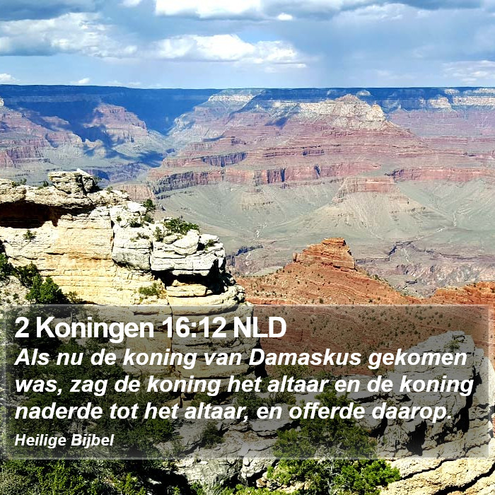2 Koningen 16:12 NLD Bible Study