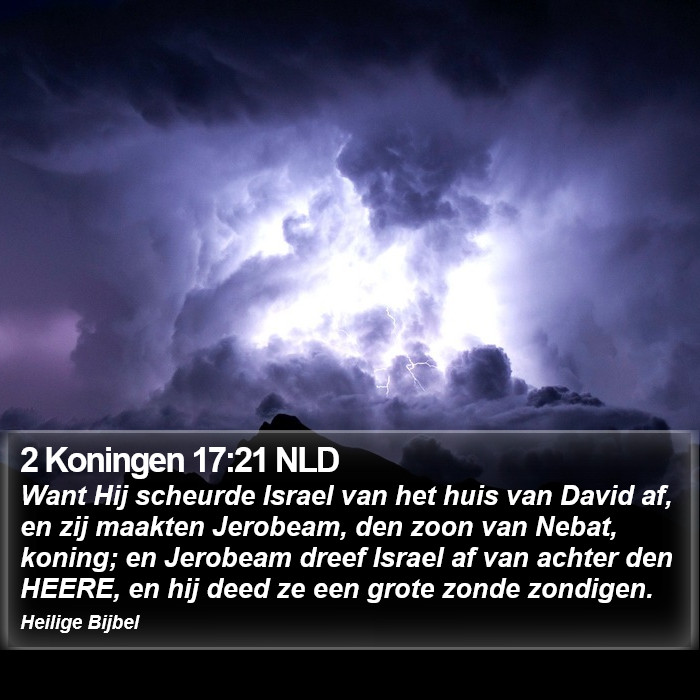 2 Koningen 17:21 NLD Bible Study
